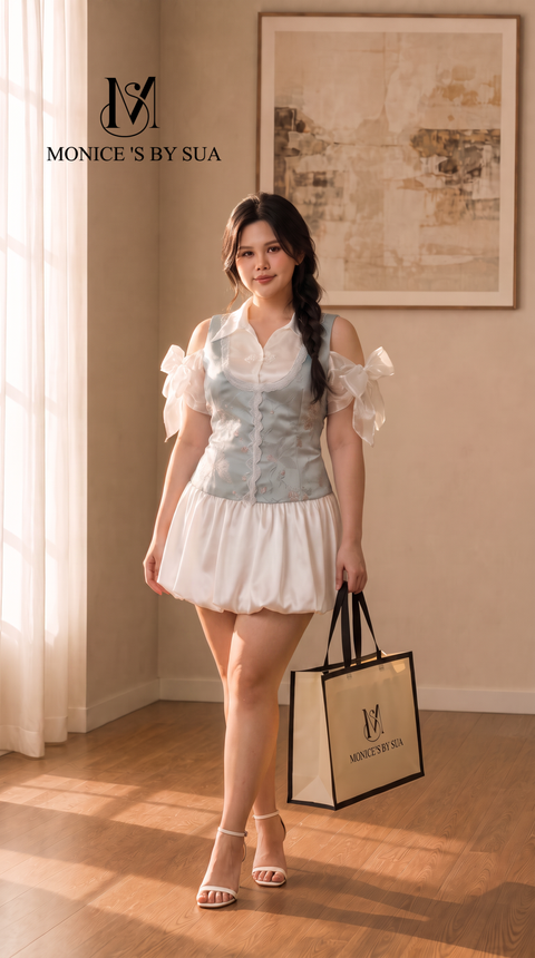 女模特专业服装摄影全身图_丰满版