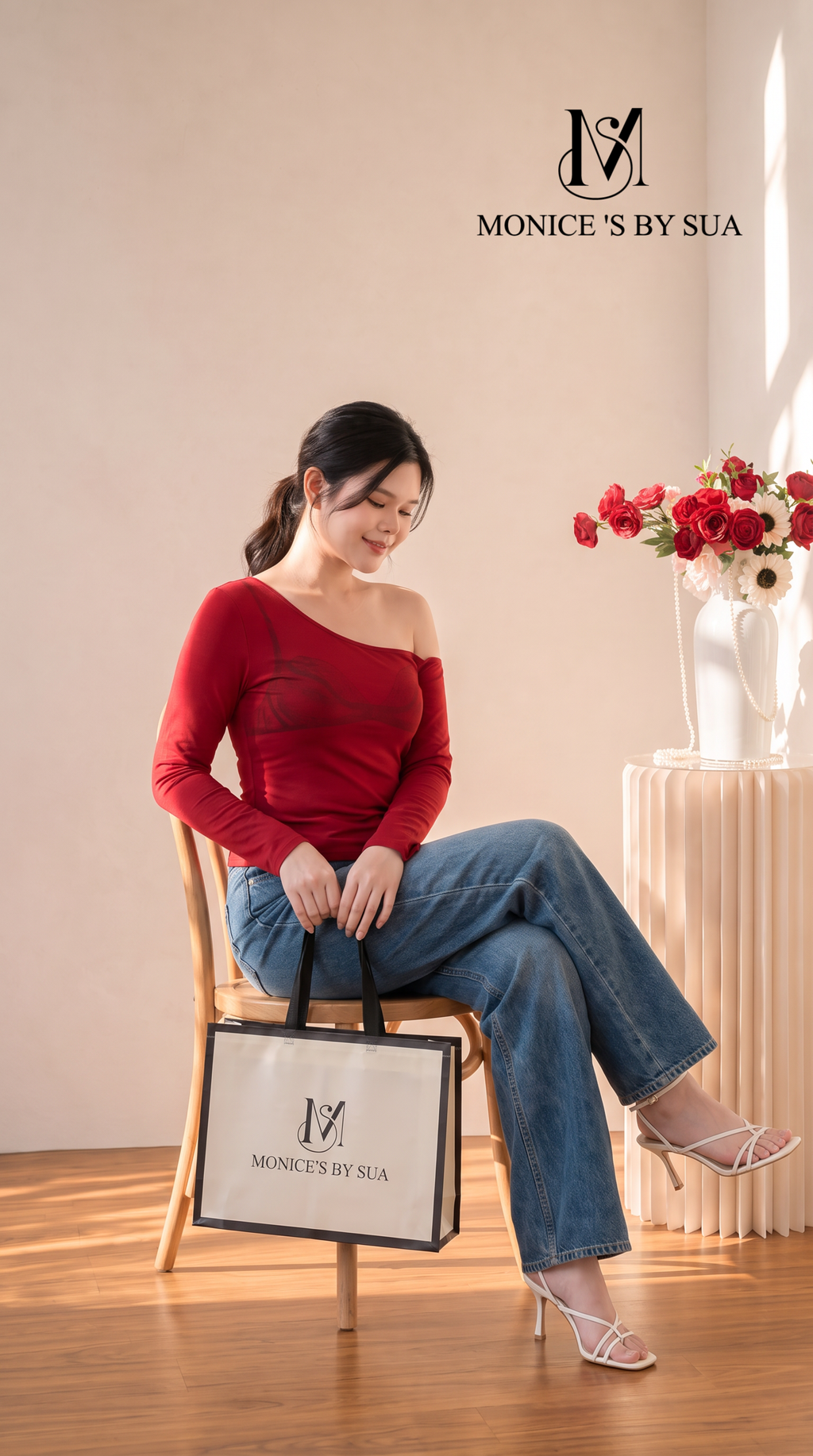 专业服装摄影全身照_坐姿优化版