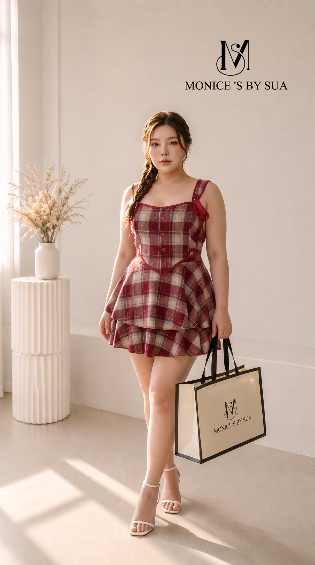 女模特服装摄影全身图_丰满版