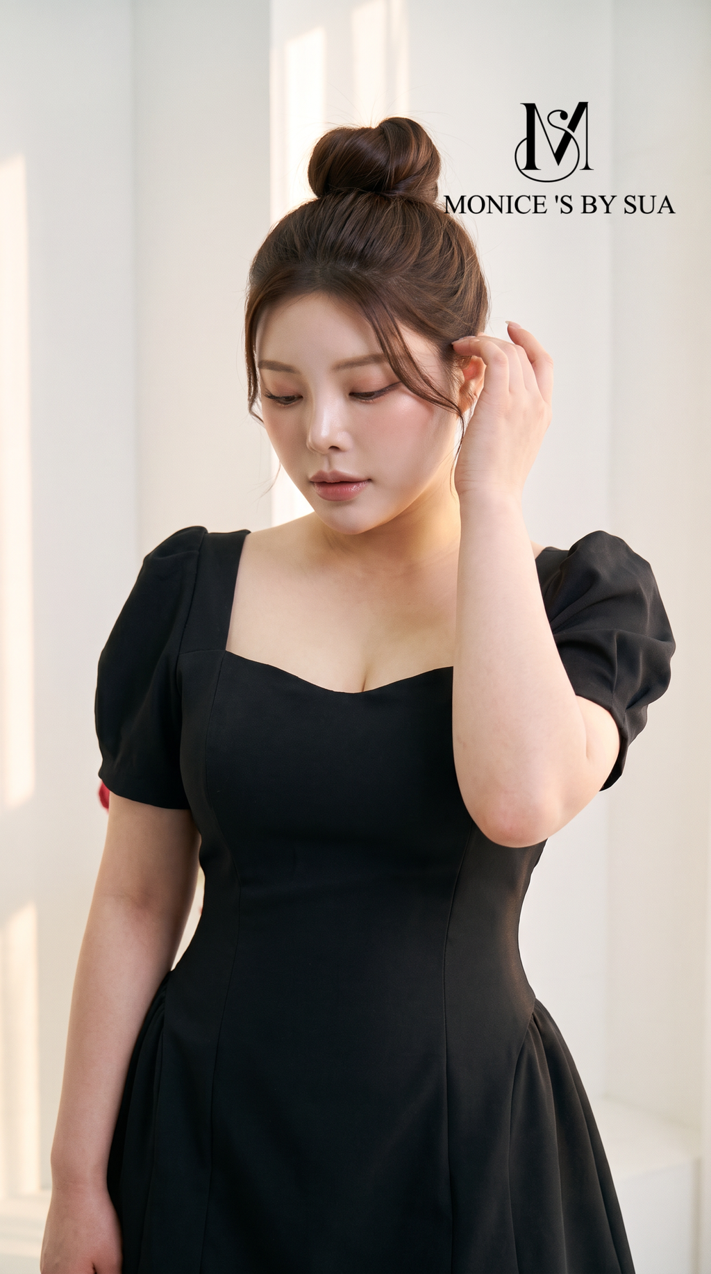 女模特半身近景照 (4)