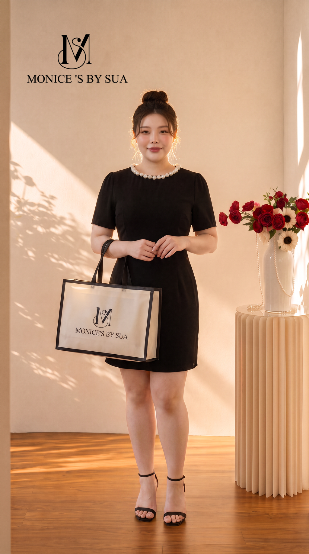 女模特专业服装摄影全身照_白皙肤色