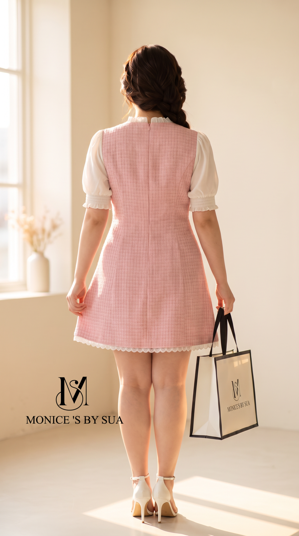 女模特全身背面照 (2)