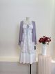 Purple Mix White S