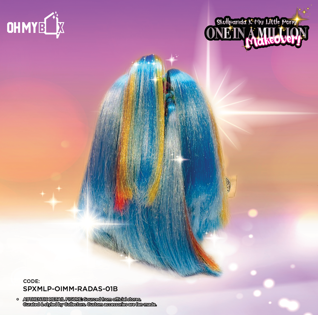 Rainbow Dash Back View RM199 + RM100 Makeover