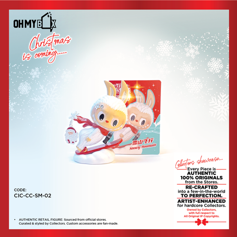 10. Sweet Ski Snowy Mountain Santa RM119
