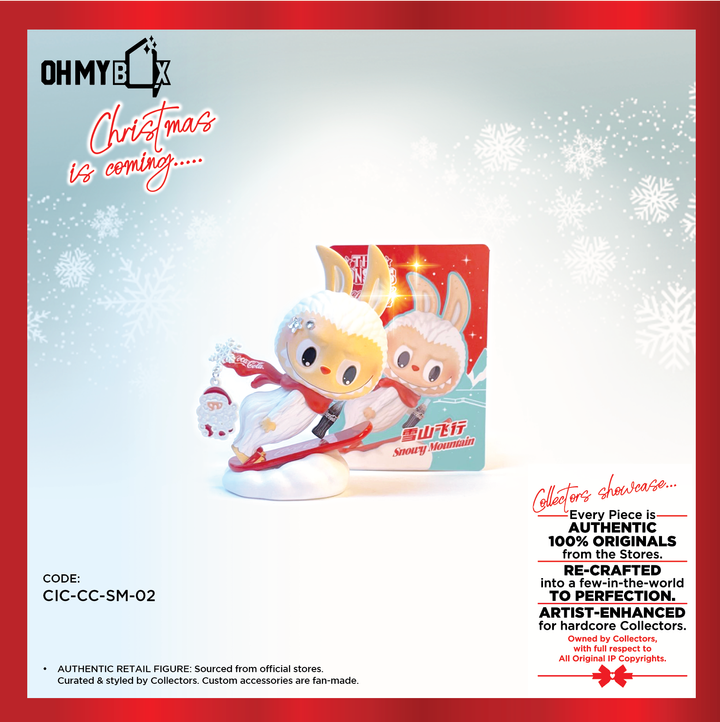 10. Sweet Ski Snowy Mountain Santa RM119