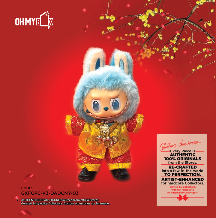 8. Patriarch of Prosperity - RM199 - Dressed in regal gold and red, he stands as the pillar of strength. A symbol of leadership, protection and enduring prosperity for generations.