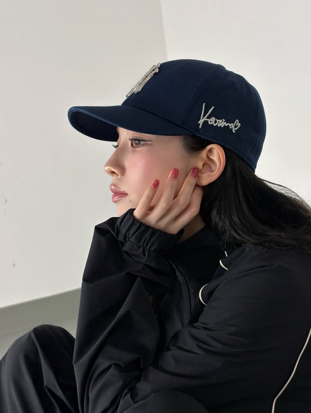 aespa カリナ mlb ボールキャップ 57 サブパラグラフフォトカード付 カリナ KARINA mlb ボールキャップ 57 サブパラグラフフォト