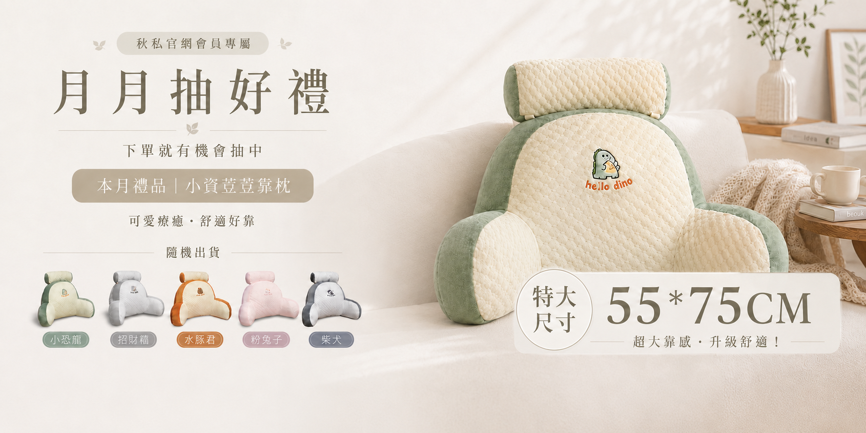 | Chiu's 秋私靠枕