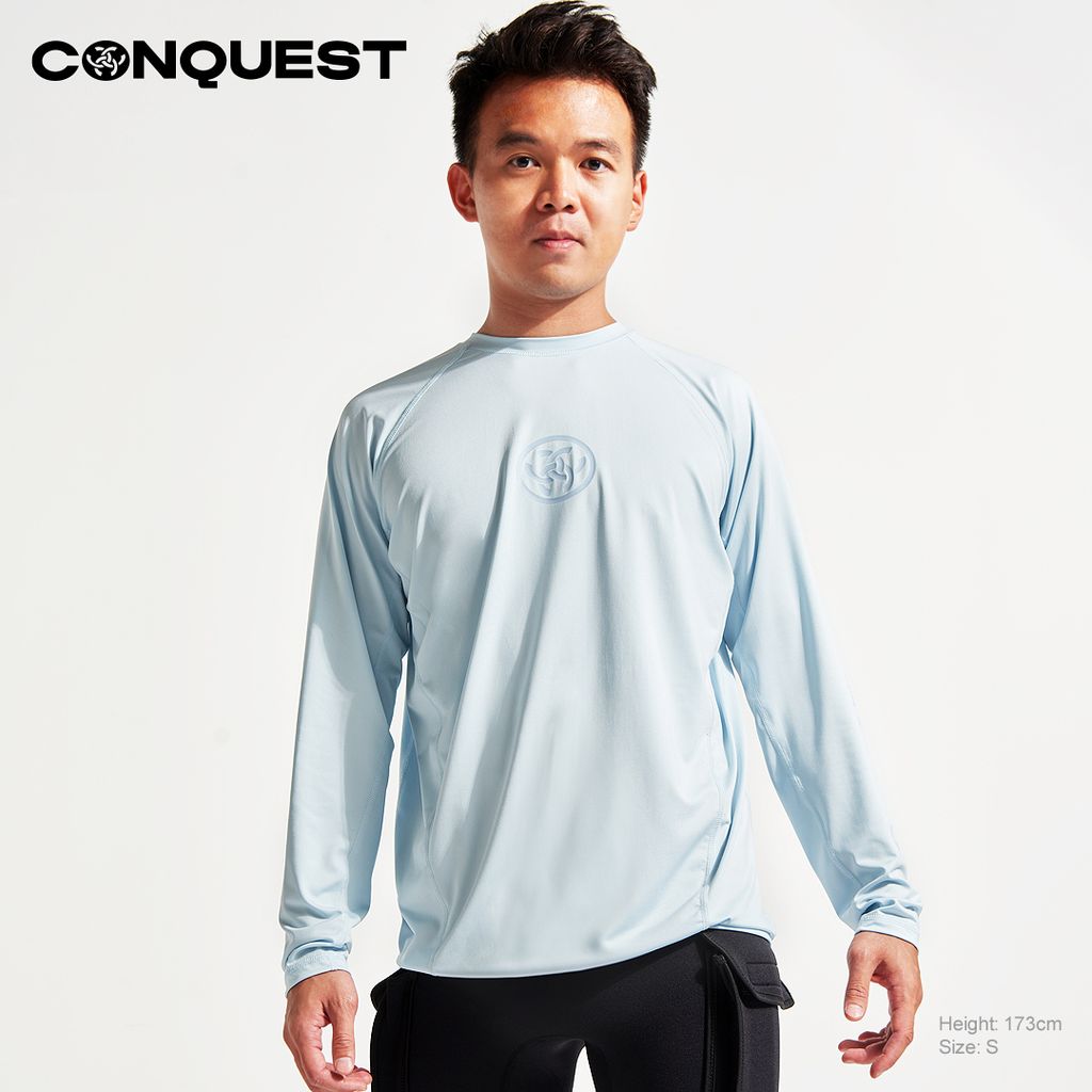 Conquest-men-rashguard-loose-fit-upf-50-sun-protection-lightweight-skylight-blue_UCR008L_1A