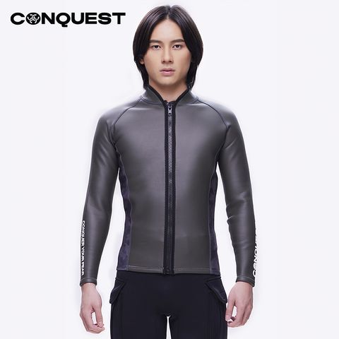 Como-Conquest-men-long-sleeve-cut-and-sew-and-mix-with-camouflage-design-scuba-diving-wetsuit-top-Grey_UCSM004-TP_new1