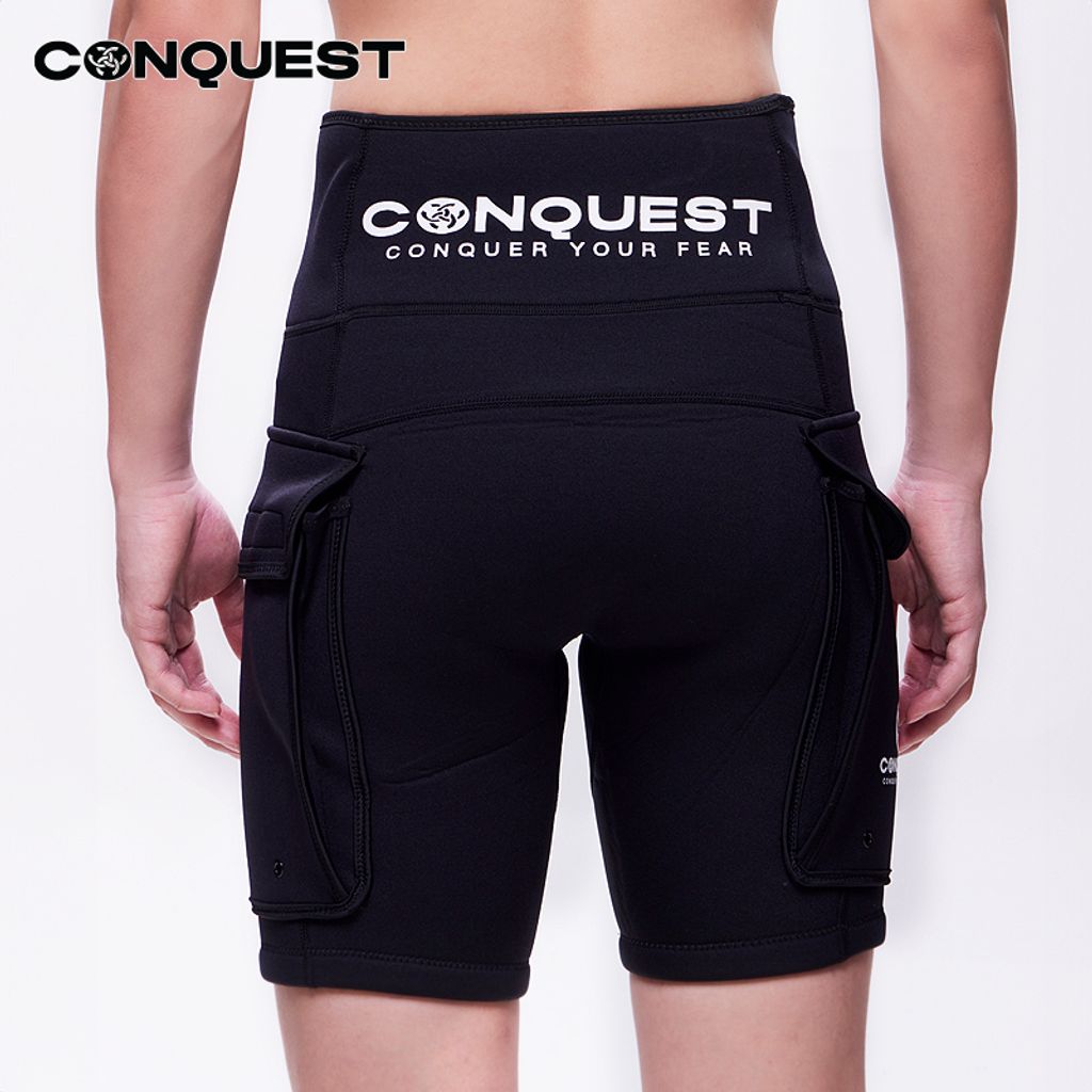 Como-Conquest-men-short-pants-for-under-wetsuits-added-thermal-protection-and-two-side-pocket-perfect-design_black_UCP004_new3