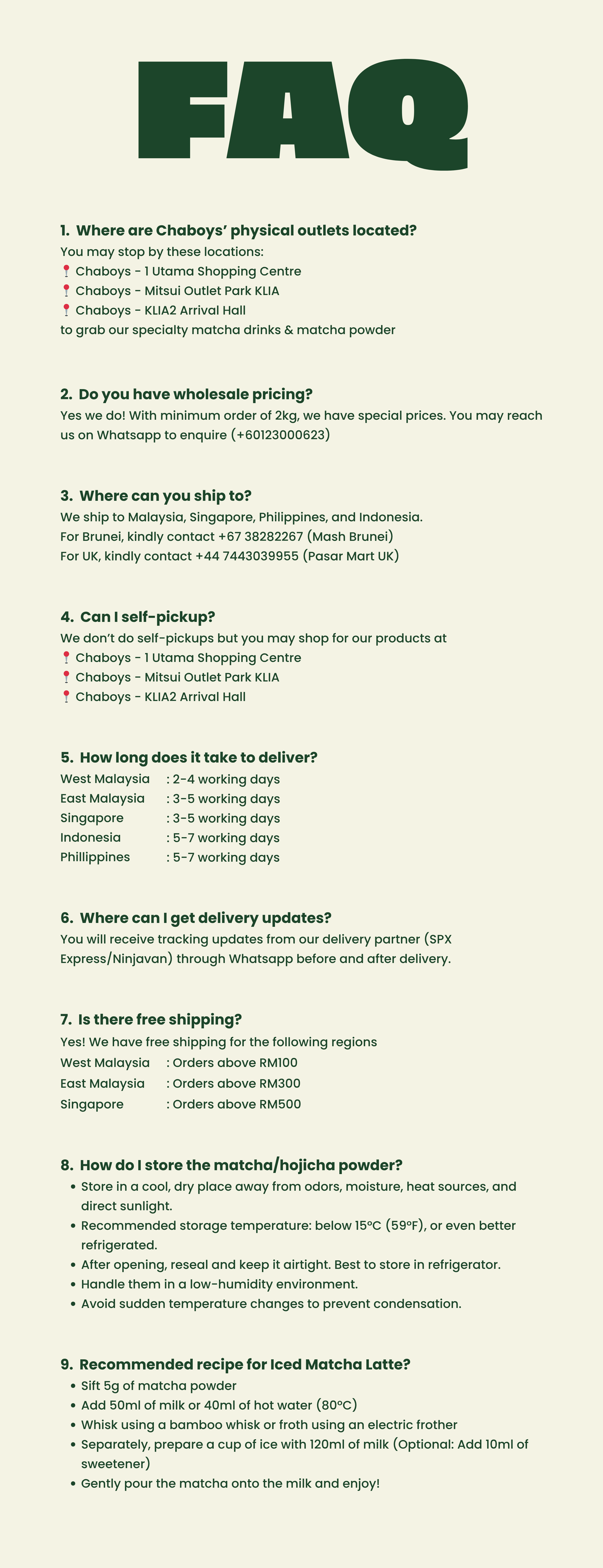 FAQ