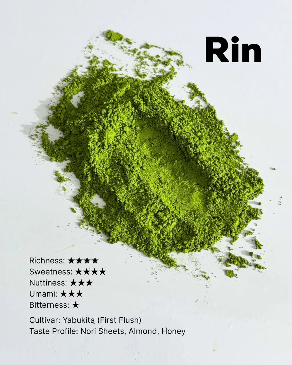 Rin Matcha Powder Profile