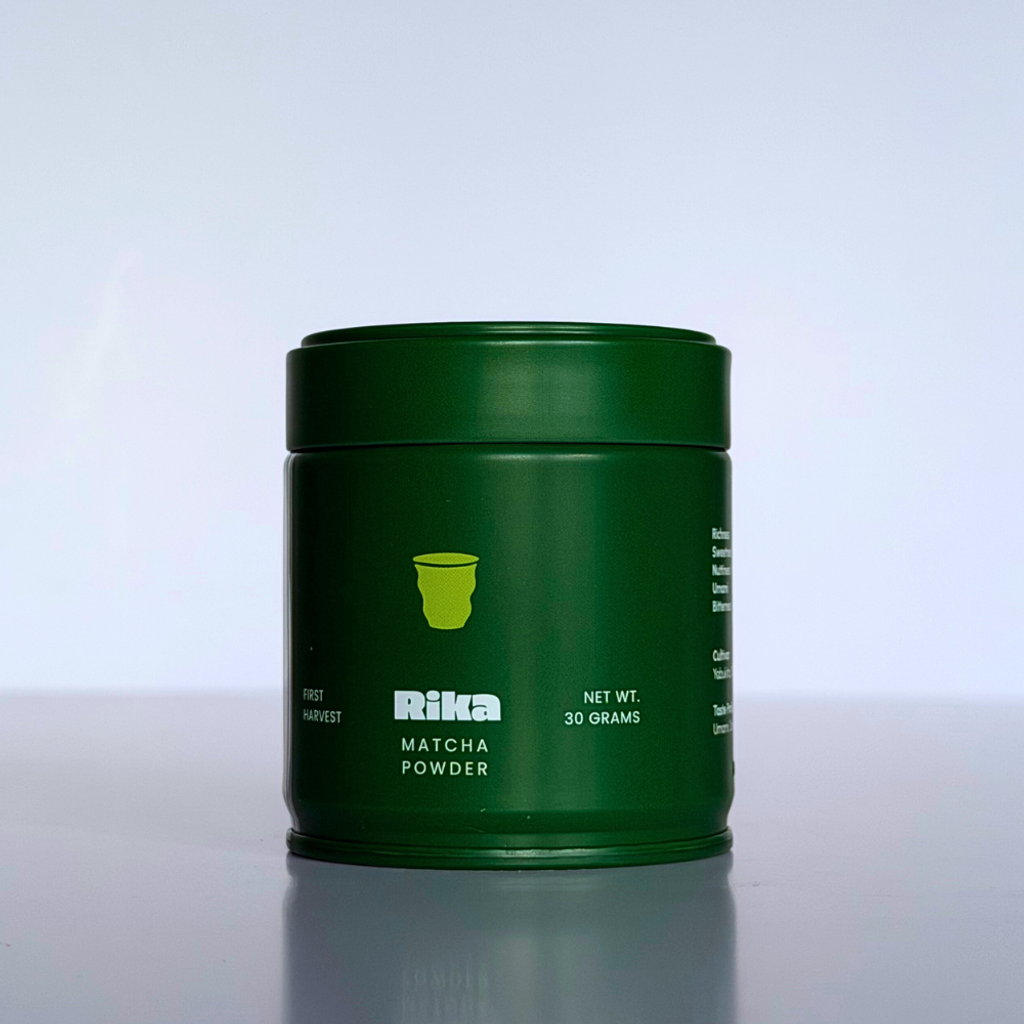 Rika Matcha Powder Website Cover