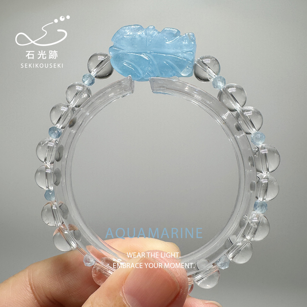 海藍寶龍龜定製手鍊