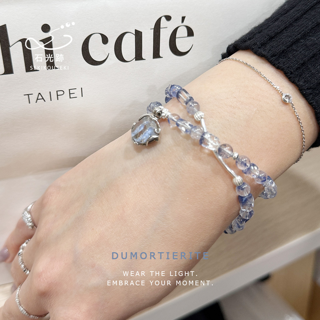 藍線石實戴照片