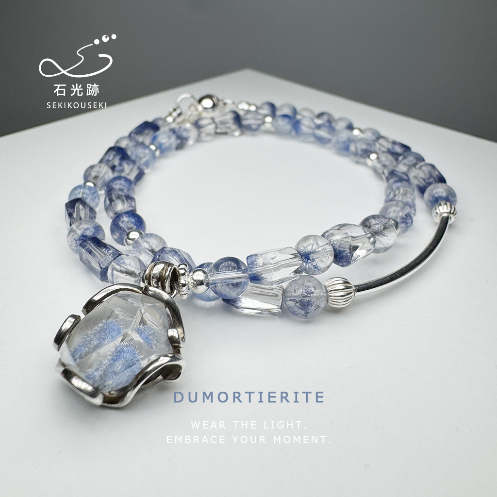 藍線石設計手鍊
