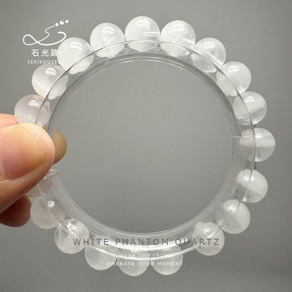 10mm天然白幽靈