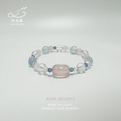 海藍寶白水晶-1