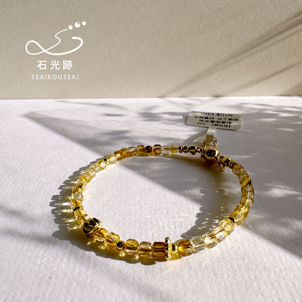 黃水晶細串