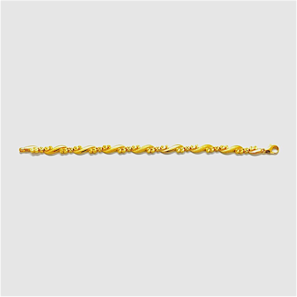 916-gold-s-link-wave-bracelet-diamond-cut