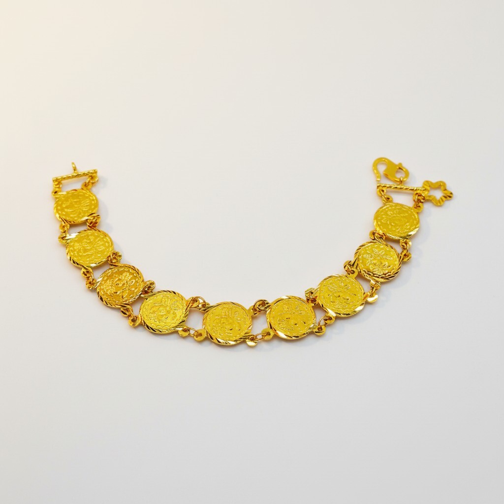 916 Baby Lucky Coin Bracelet