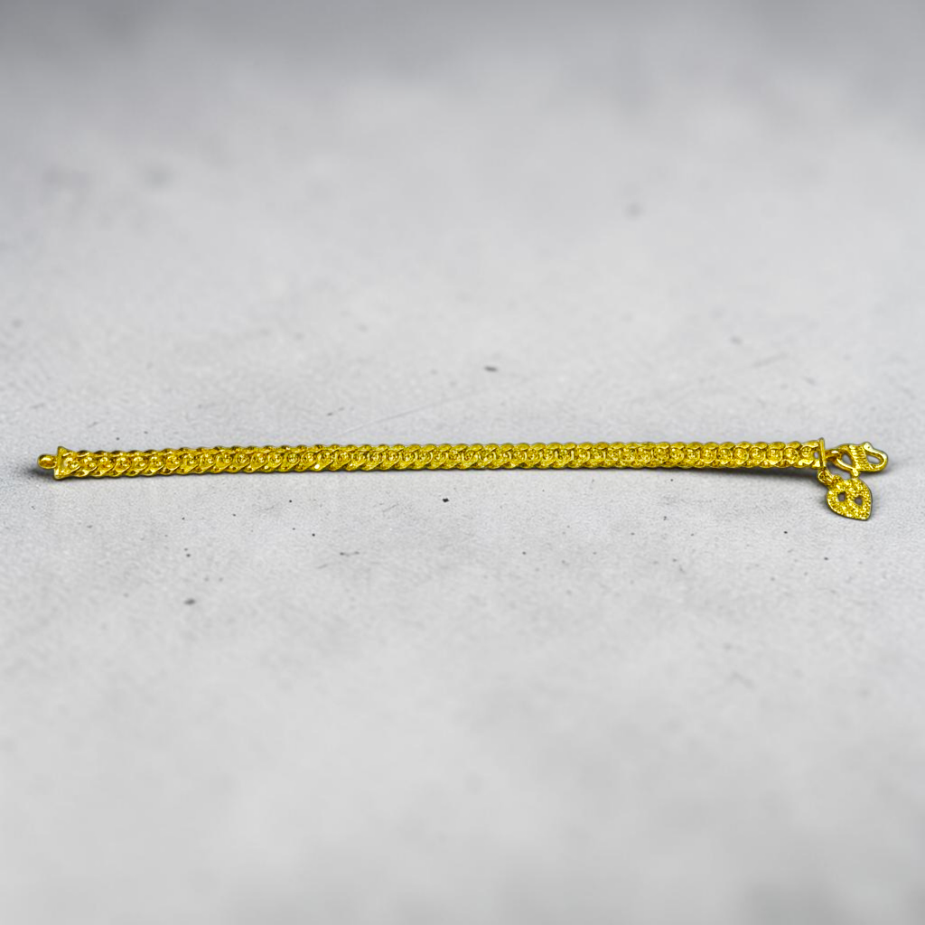 Rantai Tangan Gajah Padu Emas 916 Tulen