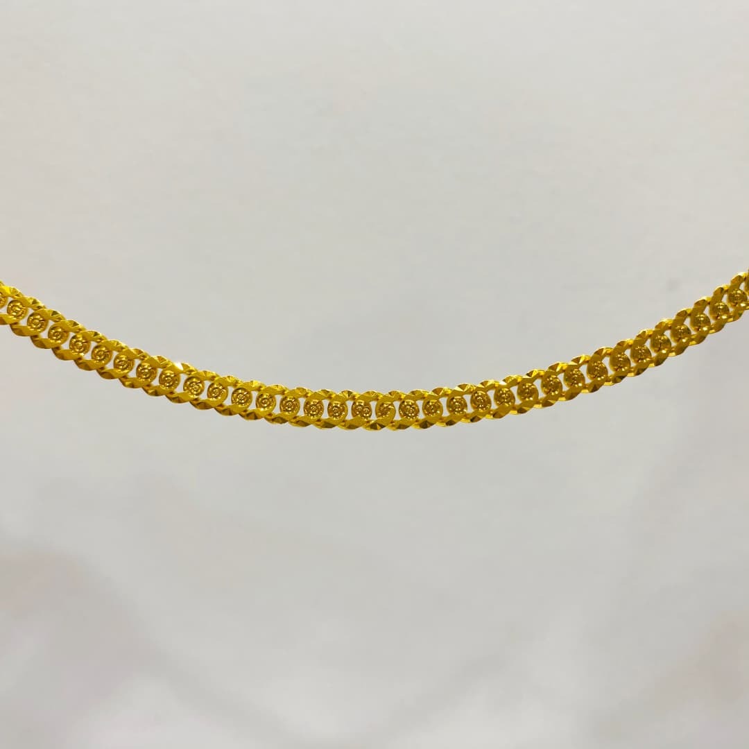 Rantai Tangan Gajah Padu Emas 916 Tulen