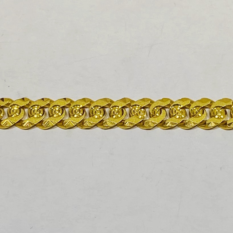 Rantai Tangan Gajah Padu Emas 916 Tulen