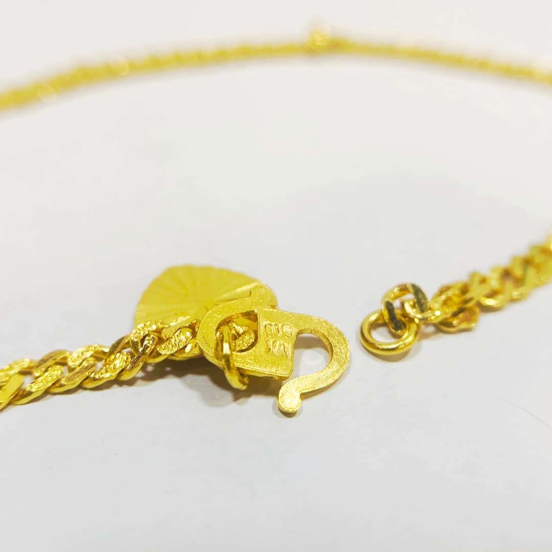 916 Gold Rantai Gajah Bracelet
