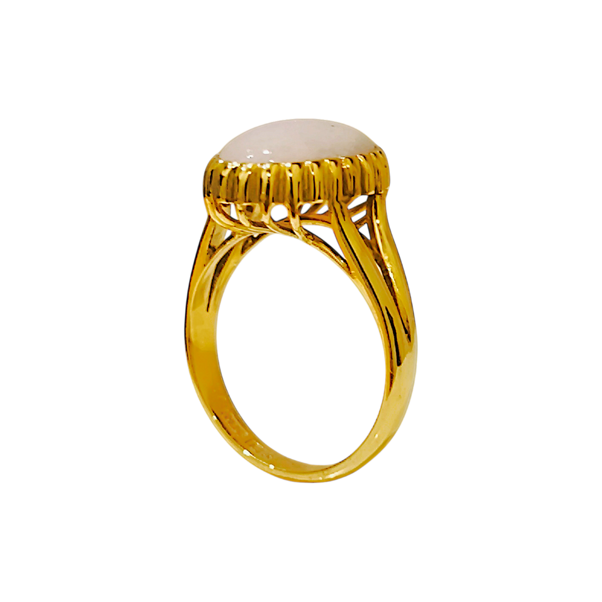 Scalloped Lavender Jade Ring (4)