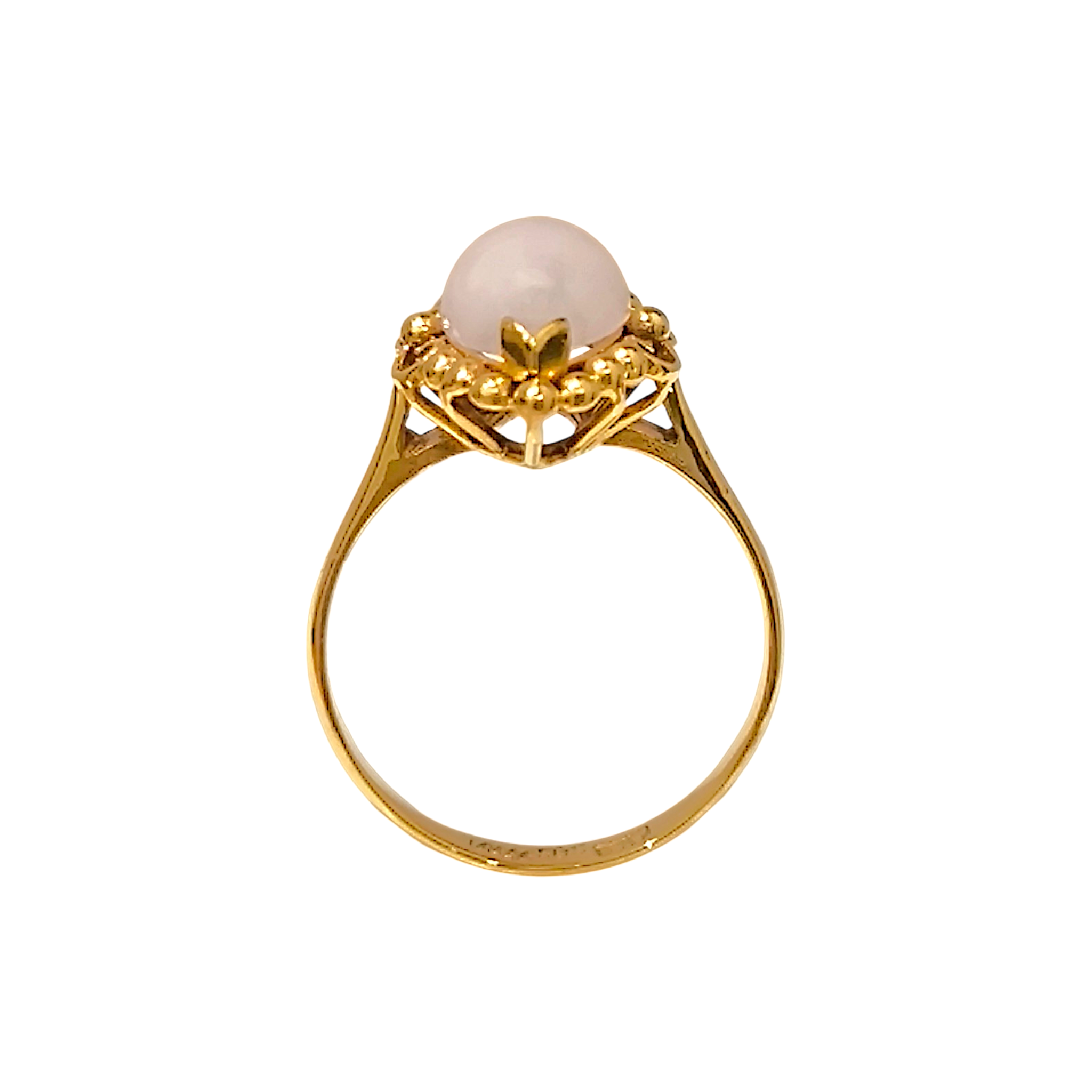 Beaded Crown Lavender Jade Ring (2)