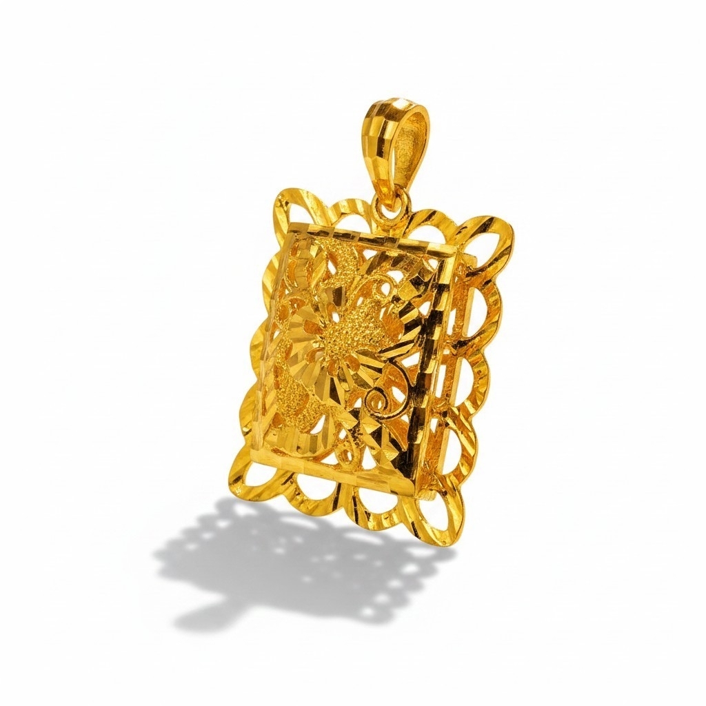 Filigree Rectangular Pendant 3 (1)
