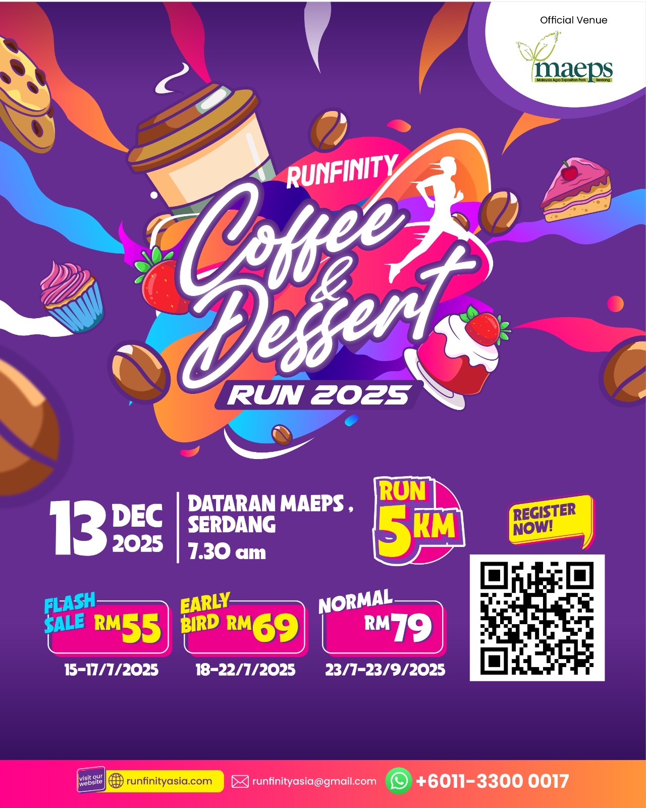 Secure payments | Runfinity: Coffee & Dessert Run 2025