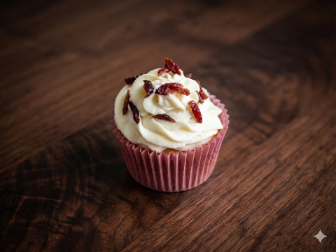 Cranberry cupcake