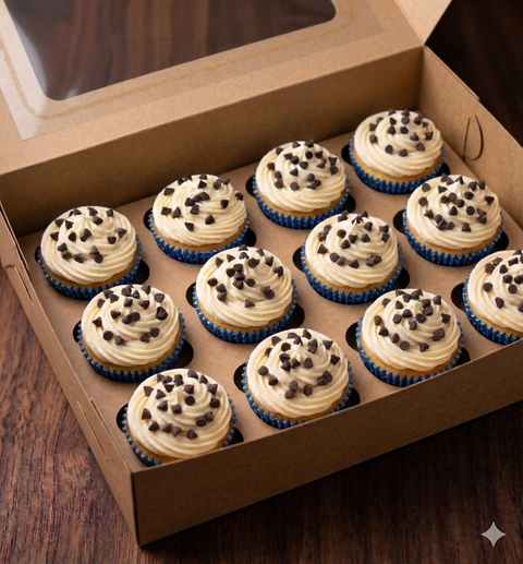 chocolate cupcake x 12