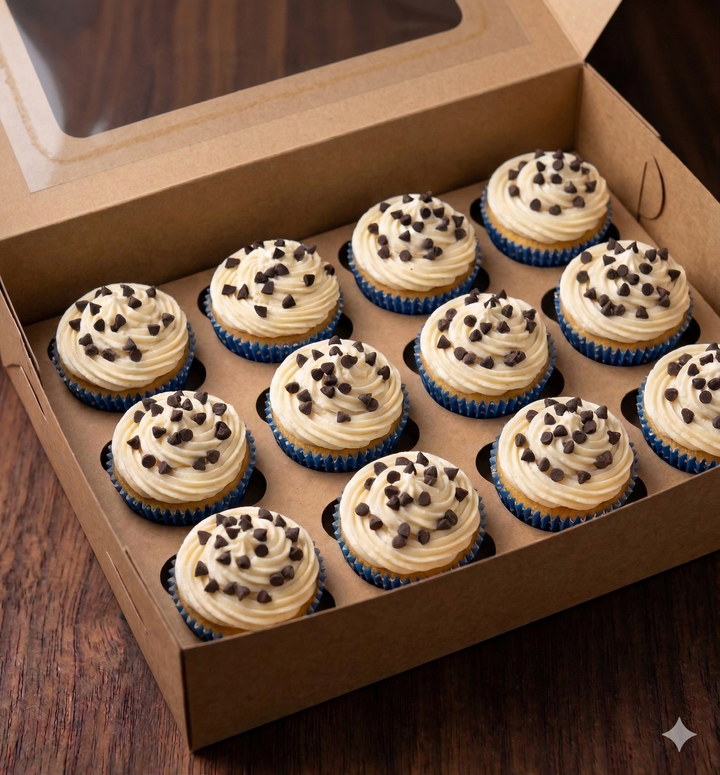 chocolate cupcake x 12