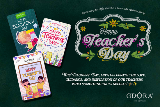 TEACHER'S DAY GOLDBAR 0.25g | Gdora