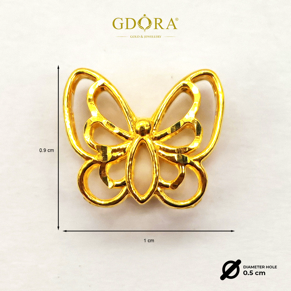 butterfly 3d size