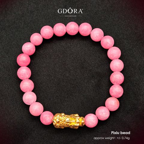 pixiu bead pink crystal (2)