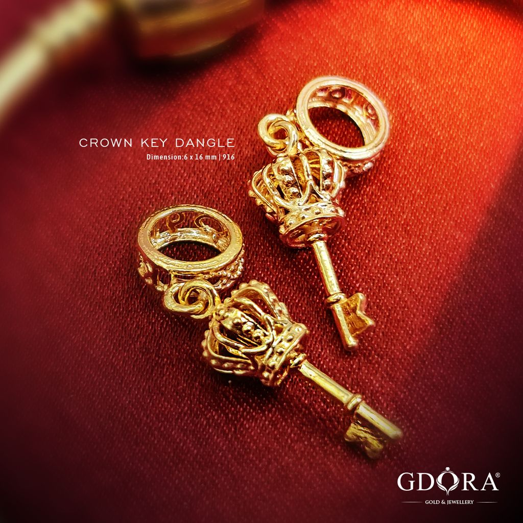 Crown Key Dangle
