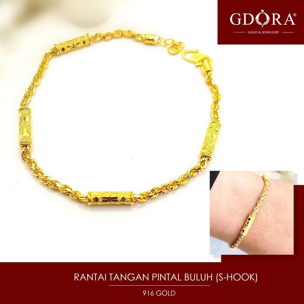 RANTAI TANGAN PINTAL BULUH (S-HOOK)