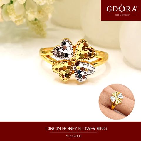 Cincin Honey Flower Ring