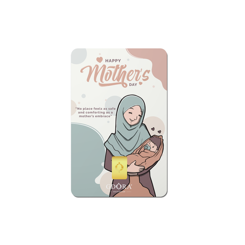 Mother's Day Gold Bar Design_Ummi_Front