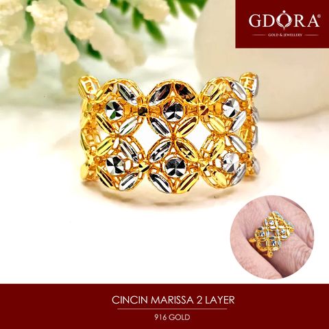 Cincin Marissa 2 Layer