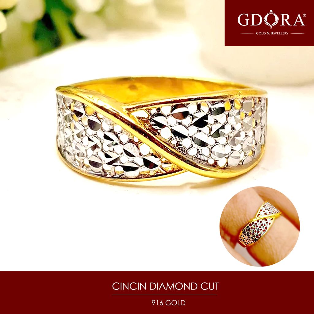 Cincin Diamond Cut