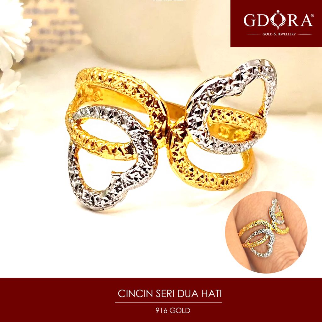 Cincin Seri 2 Hati