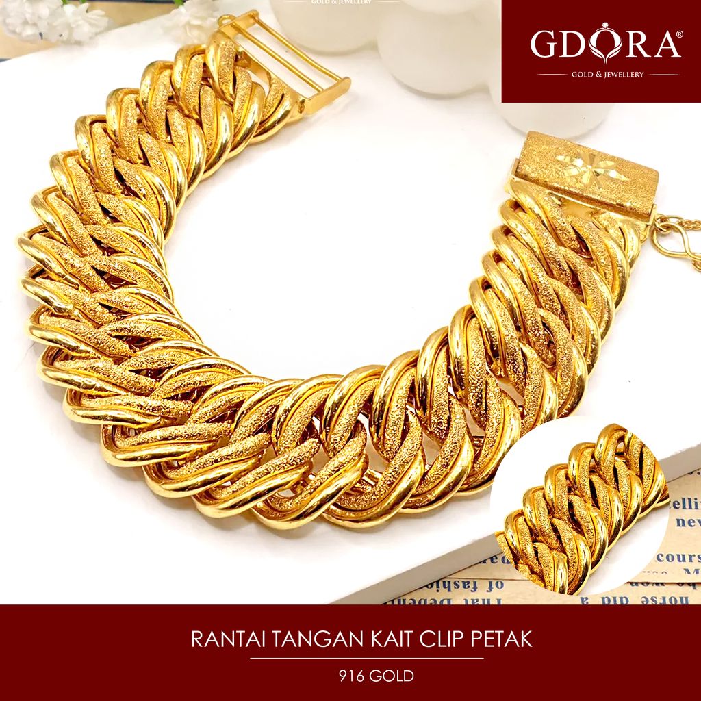 RANTAI TANGAN KAIT CLIP PETAK