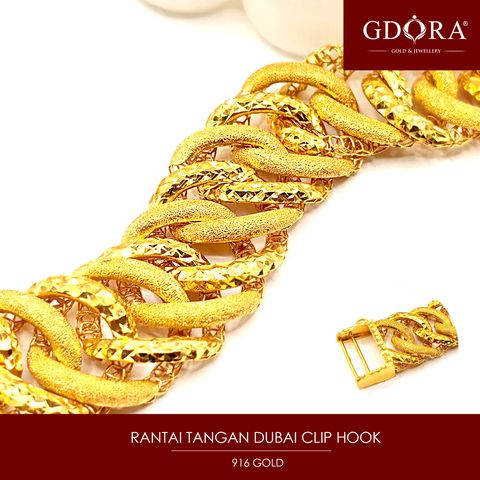 RANTAI TANGAN DUBAI CLIP HOOK